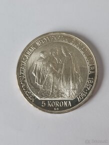 5 koruna 1907KB - korunovačná - 3