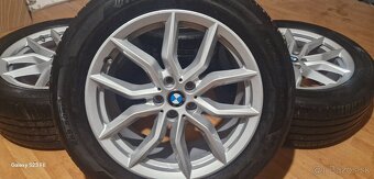 Predám letnú sadu alu. disky BMW 5x112 , 265/50 R19 - 3