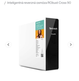 Inteligentná reverzná osmóza Ecosoft RObust Cross 90 Kuchyns - 3