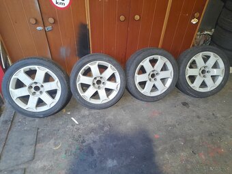 Originál al kola audi s4 b5 5x112 7x17 et38 - 3