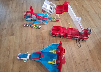 Paw Patrol ( labková patrola ) - súprava vozidiel - 3