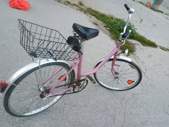 Dámsky retro bicykel Liberta - zachovalý, s košíkom - 3