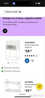 Nočné stolíky VIKHAMMER - 3
