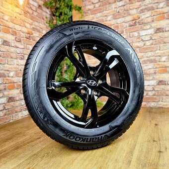 Alu R16 5x114 orig. HYUNDAI Kona + zimné 205/60R16 - 3