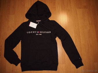 Tommy Hilfiger dámska mikina tmavomodrá s kapucnou - 3