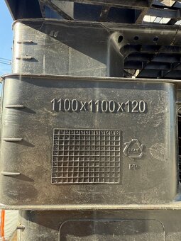 Plastové palety 110x120x12 - 3