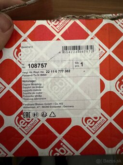 Uloženie motora BMW - 3