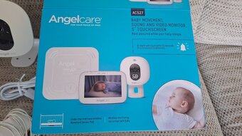 ANGELCARE AC527 Monitor dychu a elektronická video pestúnka - 3