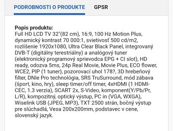 SAMSUNG LE32A756R1FXXH LCD - 3