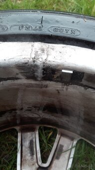 8ks alu disky Mercedes CLS R18 8,5J ET34,5 letne zimne - 3