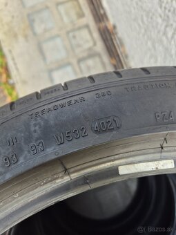 Predam 2ks letne pneumatiky Pirelli P-Zero 245/40 R19, 3,5mm - 3