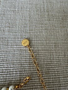Dior komplet náušnice + perlový náhrdelník Predané - 3