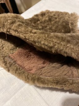 Hnedá kožušinová čiapka - 3