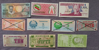 Bankovky svet UNC 3 - 3