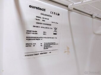 Chladiaca vitrína 2 dverová EUROTECH - 3