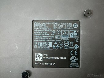 Dokovacia stanica Dell K17A001 + 130w adaptér - 3