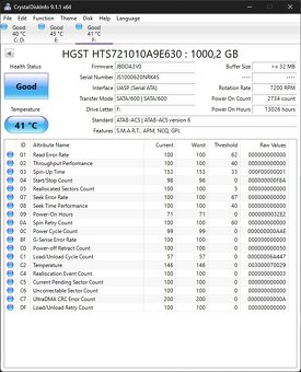 Externý 1TB HDD disk 7200RPM - 3