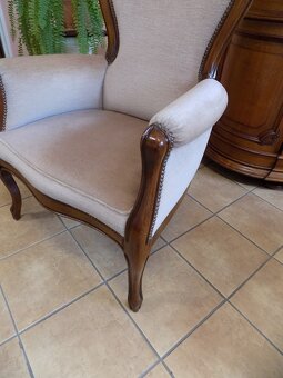 Elegantné kreslo Louis - 3