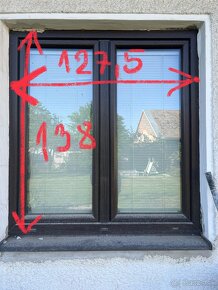 10 Plastových oknien - plne funkčné, dvojsklo - 3