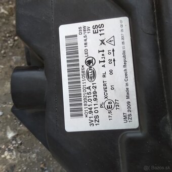 xenon bi-xenon svetlo skoda superb iii 3 levy 15- - 3