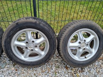 Predám originálne disky Mercedes-Benz R15 – 5×112 (z W203) - 3