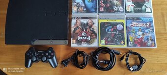 Ps3 slim 320gb+hry - 3