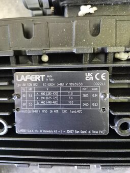 Prírubový elektromotor 5.5KW - 3
