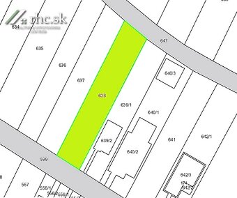 REZERVOVANÉ:POZEMOK S 2 PRÍSTUP. CESTAMI - LÚČKA, OKR. SK - 3