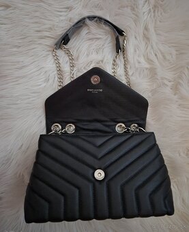 kabelka YSL čierna - 3