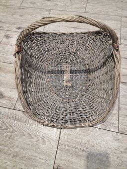 Prúteny kôš na drevo - 3