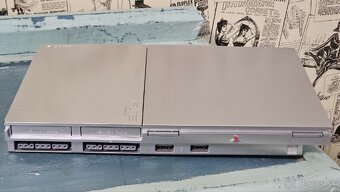 Sony PS2 Slim 》Silver Edition 》Playstation 2 》SCPH-90004 - 3