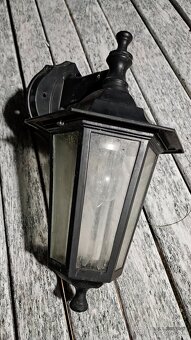 Zahradna lampa kovova - 3