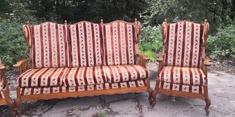 Starožitná sedačka  3+1+1 - 3