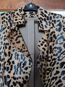 Luxusný kožený dámsky kabát Kara, veľkosť 36. - 3