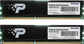 Patriot Signature DDR3 2x 8GB 1333MHz (2x4GB) 2 páry spolu - 3
