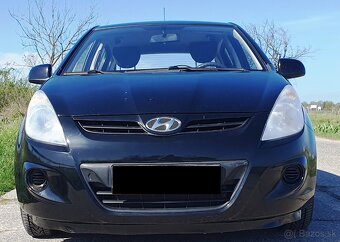 Hyundai i20 1,2i 78k, klimatizácia, kúpené v SR, 2011 - 3