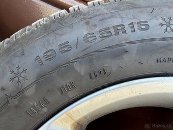 DISKY 5x112 r15 6J ET43 zimne pneu 195/65 r15 - 3