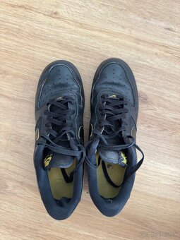 NIKE AIR FORCE 1/sneaker low/ Black/Gold/ EUR 44.5 / C - 3