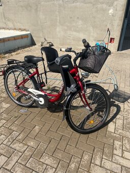 Bicykel + detská sedačka prilba k tomu - 3