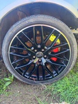 Hliníkové Audi disky 5x100 R17 7,5J ET34 - 3