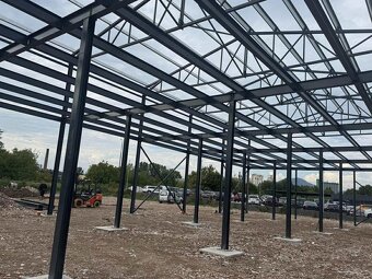 Konštrukcia haly 8x24x5m - 3