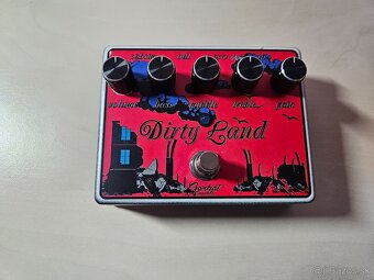 Gitarový pedál - preamp distortion Gerhat Dirty Land - 3
