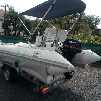 Nafukovací čln katamara - 3