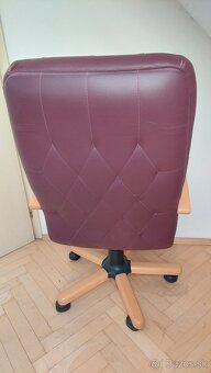 Kancelárske kožené kreslo - 3
