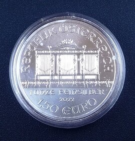 Strieborne mince Wiener Philharmoniker 2015, 2022, 2023 - 3