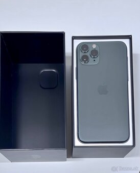 iPhone 11 Pro Midnight Green BATERIE 100% TOP - 3