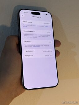 Dobrý deň Ponúkam na predaj iPhone 16 Pro MAX 256GB Natural - 3