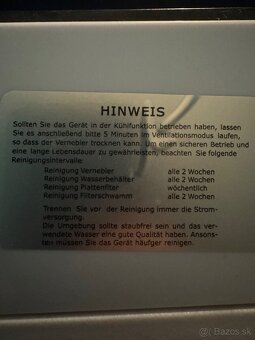 Klarstein MCH-2 ochladzovac, zvlhcovac a cisticka vzduchu - 3