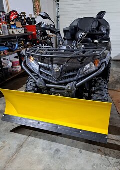 Snežný pluh na štvorkolku/malotraktor - 3