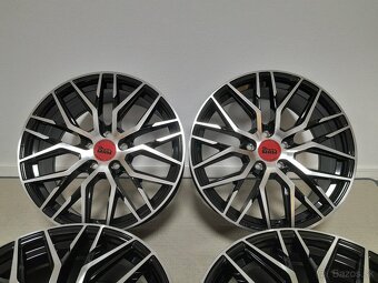 Alu disky R18 5x112 ET45 8J MAM RS4 BFP Seat Audi Vw Škoda - 3